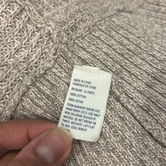 American Eagle Outfitters Beige Light Brown 3/4 Sleeve Long Cardigan Size XS/S - Picture 6 of 7